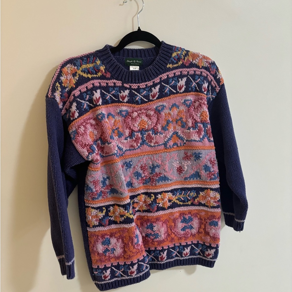 Vintage knit sweater